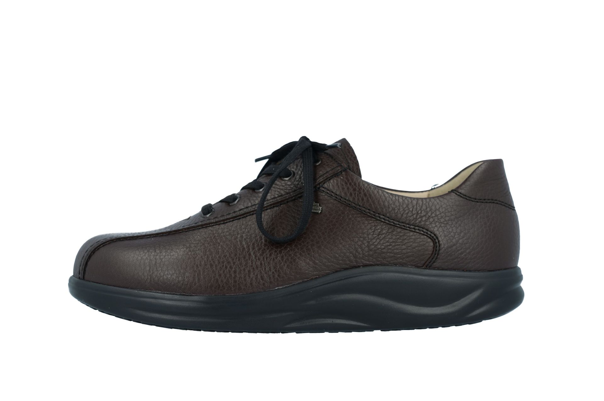 Finn Comfort Sandali Uomo/Donna Con Plantare Intercambiabile – Pelle, Chiusura A Velcro, Forma Classic